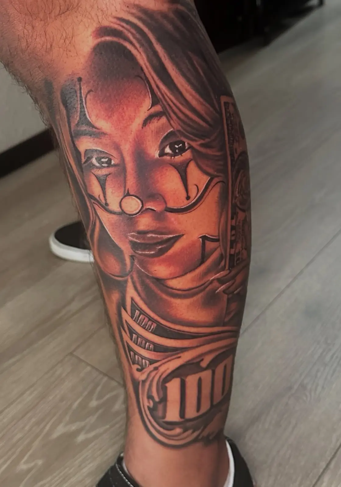 Woman portrait tattoo from Only 4Ever Tattoo Studio